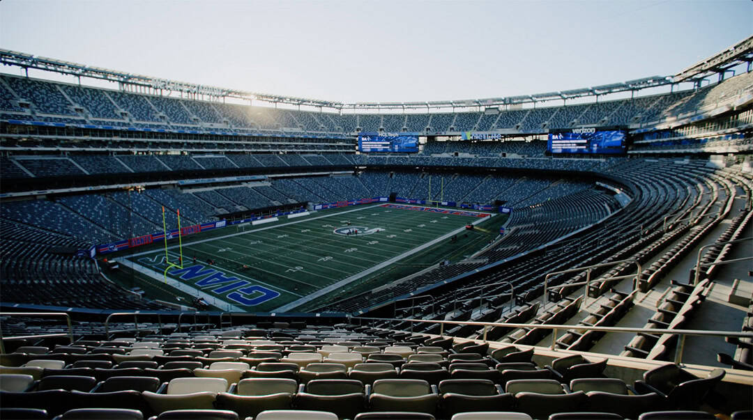 inside Metlife Stadium