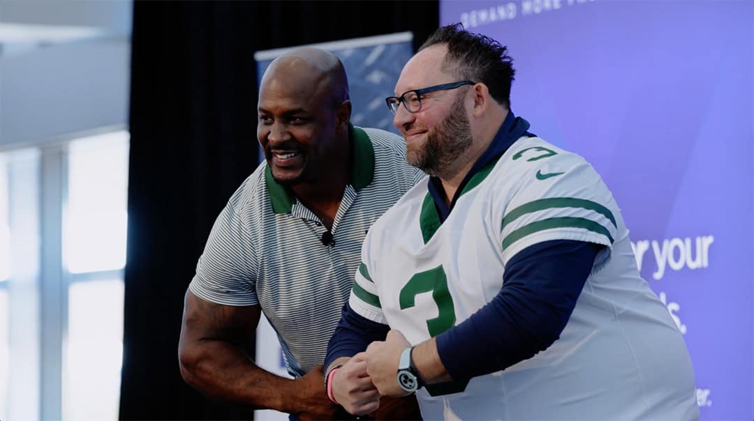 Erik Coleman and Josh Chananie posing for photo